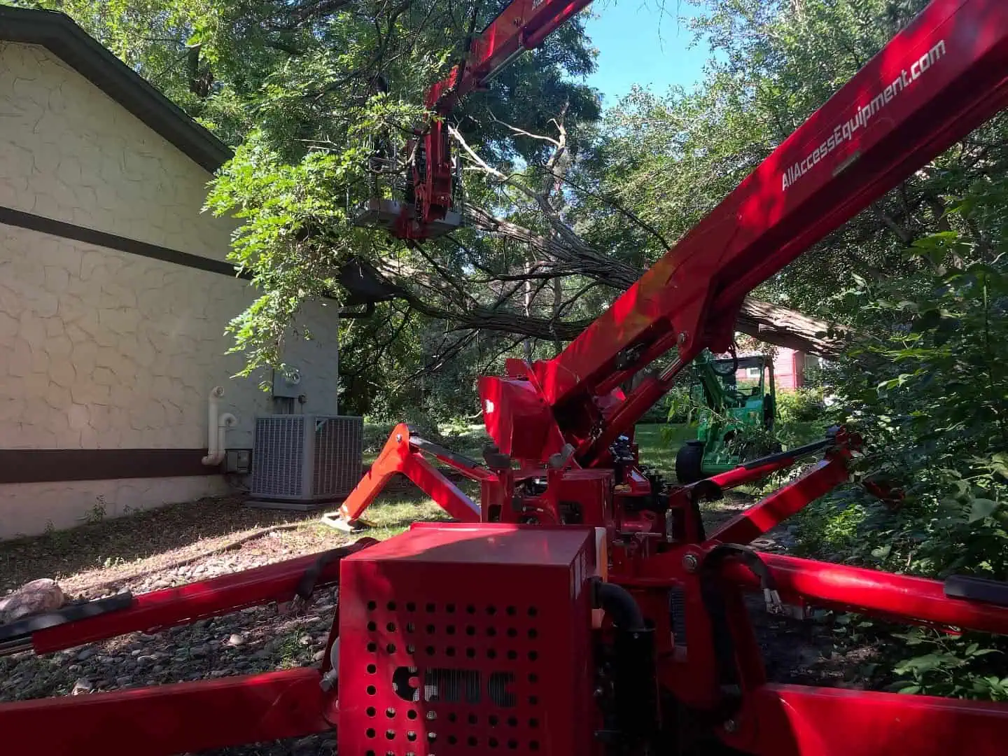 Tree Fell on House What to Do Emergency Guide Renstrom Tree Service