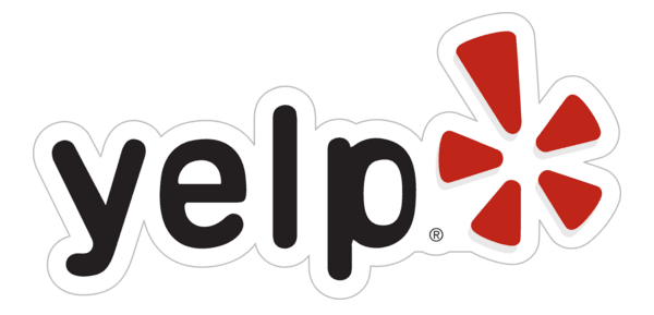 Yelp logo showcasing customer reviews for Renstrom Tree Service.
